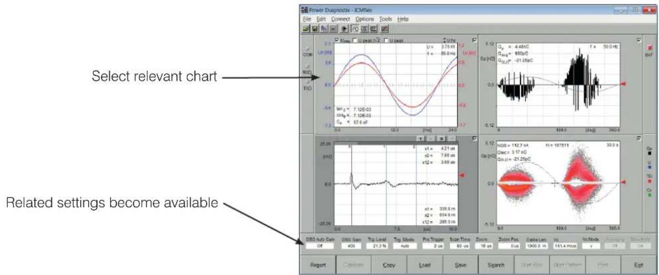 Power Diagnostics - ICMfee File Edit Connect Options Tools Help COM R/D Y/O U beat U beat U = 3.78 kV f = 50.0 Hz LH (m) 2.3 1.7 0.0 -1.7 0.0 -1.7 0.0 -1.7 0.0 -1.7 0.0 -1.7 0.0 -1.7 0.0 -1.7 0.0 -1.7 0.0 -1.7 0.0 -1.7 0.0 -1.7 0.0 -2.3 -2.6 -2.9 -3.2 -3.5 -3.8 -4.1 -4.4 -4.7 -5.0 -5.3 -5.6 -5.9 -6.2 -6.5 -6.8 -7.1 -7.4 -7.7 -8.0 -8.3 -8.6 -8.9 -9.2 -9.5 -9.8 -10.1 -10.4 -10.7 -11.0 -11.3 -11.6 -11.9 -12.2 -12.5 -12.8 -13.1 -13.4 -13.7 -14.0 -14.3 -14.6 -14.9 -15.2 -15.5 -15.8 -16.1 -16.4 -16.7 -17.0 -17.3 -17.6 -17.9 -18.2 -18.5 -18.8 -19.1 -19.4 -19.7 -20.0 -20.3 -20.6 -20.9 -21.2 -21.5 -21.8 -22.1 -22.4 -22.7 -23.0 -23.3 -23.6 -23.9 -24.2 -24.5 -24.8 -25.1 -25.4 -25.7 -26.0 -26.3 -26.6 -26.9 -27.2 -27.5 -27.8 -28.1 -28.4 -28.7 -29.0 -29.3 -29.6 -29.9 -30.2 -30.5 -30.8 -31.1 -31.4 -31.7 -32.0
