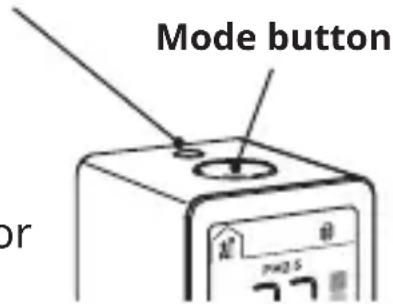 Mode button or