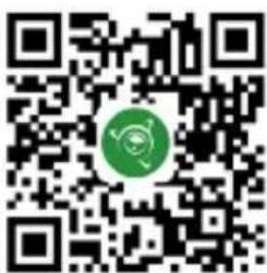 QR code with a green circular logo in the center, likely linking to a digital resource or website.