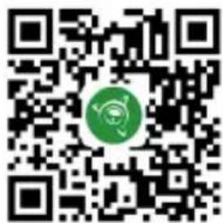 QR code with a green circular logo in the center, likely linking to a digital resource or website.