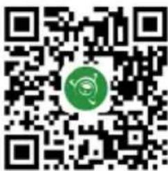 QR code with a green circular logo in the center, likely linking to a digital resource or website.