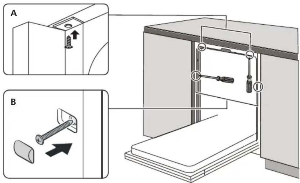 Mora IM 6223 - Krok 4. Krok instalace myčky - 2