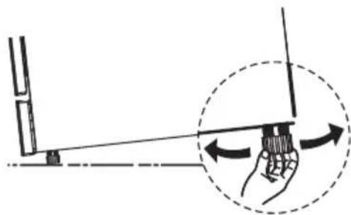 Mora IM 526C3 - Vyrovnání spotřebiče - 1