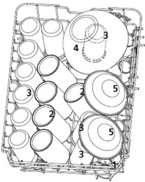 Mora IM 526C3 - Horní koš: - 1