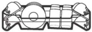 Mora SM 526C3 W - Plnění horního koše - 1
