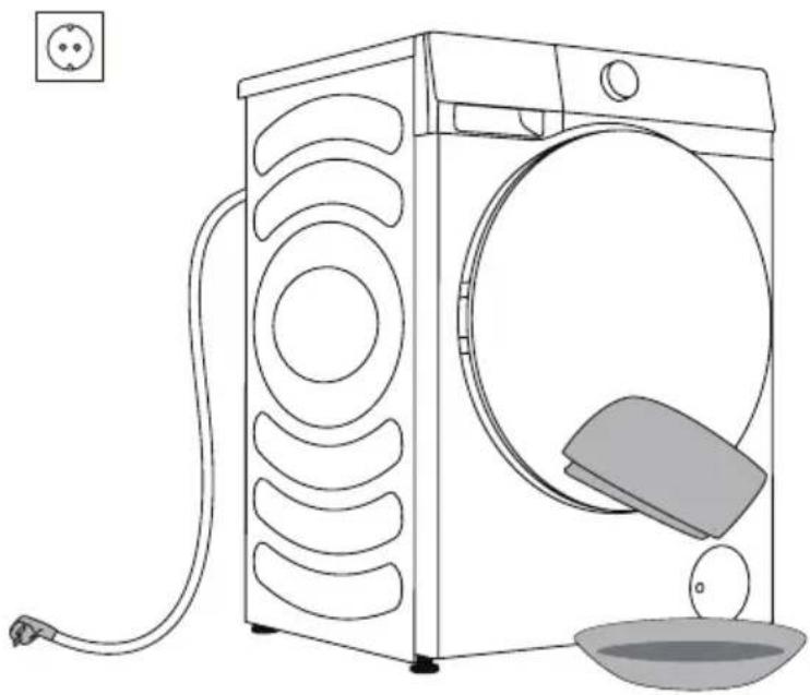 HISENSE WF3S8045BW3 - ⚠️ Před čištěním vždy odpojte pračku od přívodu napájení. - 1