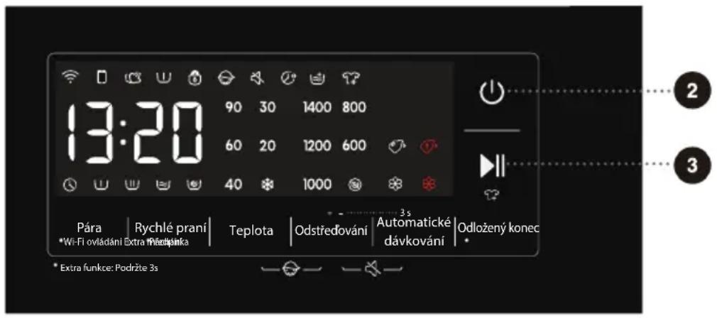 HISENSE WF3S8045BW3 - KROK 4: VÝBĚR DALŠÍCH NASTAVENÍ A FUNKCÍ - 1