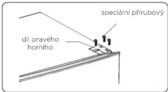 díl pravého horního speciální přírubový