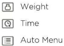 Weight Time Auto Menu