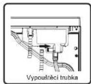 HISENSE DHQA903V - 3). Instalace odtokového potrubí - 2
