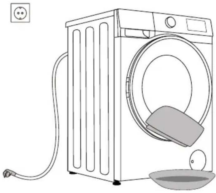 HISENSE WF5S7041BW - ⚠️ Pred čištěním vždy odpojte pračku od přívodu napájení. - 1