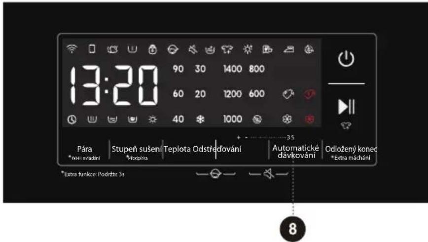 HISENSE WD3S8045BW3 - Odstřed'ování - 1