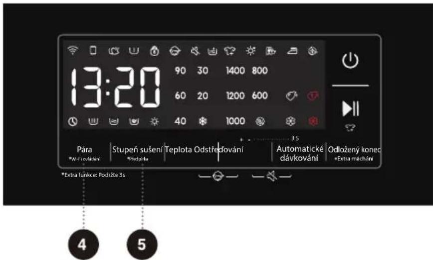 HISENSE WD3S8045BW3 - Spuštění/Pozastavení ▶|| - 1