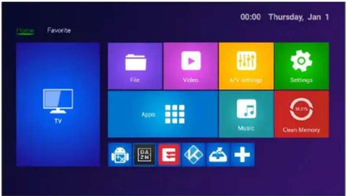 Evolveo Hybrid Box T2 - Počáteční konfigurace - 1