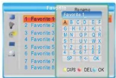 Favorite Rename Favorite 1 1 Favorite 1 2 Favorite 2 3 Favorite 3 4 Favorite 4 5 Favorite 5 6 Favorite 6 7 Favorite 7 8 Favorite 8 A B C D E F G H I J K L M N O P Q R S T U V W X Y Z 0 1 2 3 4 5 6 7 8 9 SP ? <- OK CAPS DEL OK