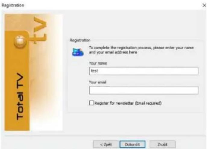 Registration To complete the registration process, please enter your name and your email address here Your name test Your email Register for newsletter (email required) < /pét Dokonét Zrúit