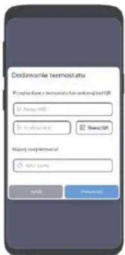 Dodzavanje termostatu Przepładowane z termostatu/ku podkamijskić QR Navej AHS Anarkačka Kurec QR Akcej odni termostatu spostany WDE Příkladuš