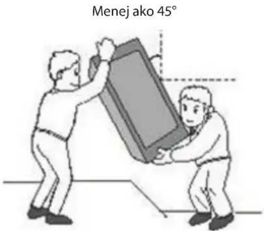 Menej ako 45°