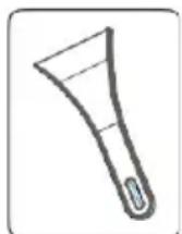 Kluge KF2096J - Plastová škrabka (u některých modelů) - 1