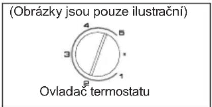 Kluge KF2096J - Nastavení termostatu - 2