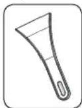 Kluge KC2252J - Plastikowa skrobaczka (w wybranych modelach) - 1