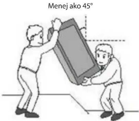 Menej ako 45°