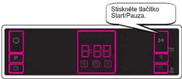 Stiskněte tlačitko Start/Pauza.