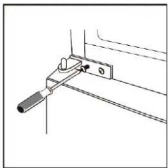 Kluge KND247W - Zmena smeru otvárania dverí - 4