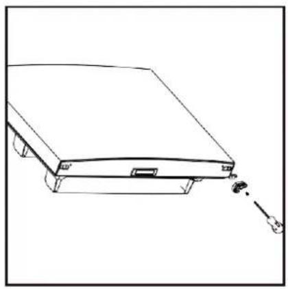 Kluge KND247W - Reversing the door - 11