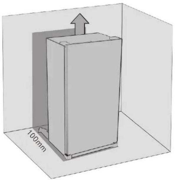 Kluge KND247W - Requirements of the installation site - 1