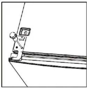 Kluge KND247W - Reversing the door - 13