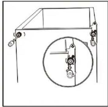 Kluge KND247W - Reversing the door - 7