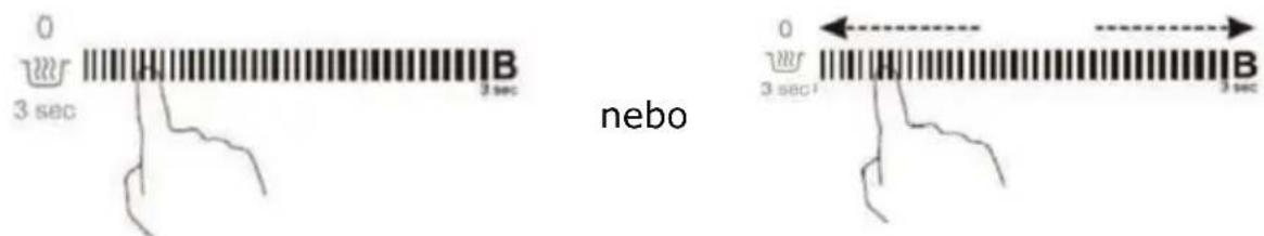 0 3 sec A B 3 sec nebo 0 3 sec B 3 sec