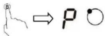 B → p ○