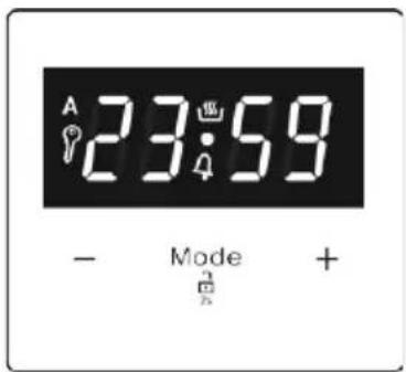 A 23:59 - Mode +