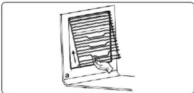 Kluge KTE1010B - Removal of the Wire Shelf - 1