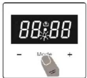 Kluge KTE1010B - Nastavení doby zvukového upozornění - 1