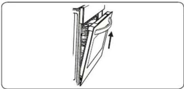 Kluge KTE1021B - Removal of the Oven Door - 3