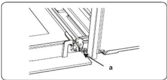 Kluge KTE1021B - Removal of the Oven Door - 2