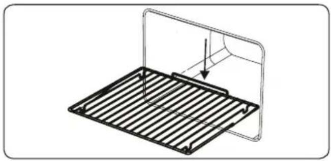 Kluge KTE1021B - VAROVÁNÍ Rošt umístě - 1