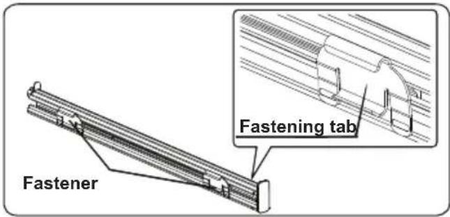 Fastener Fastening tab
