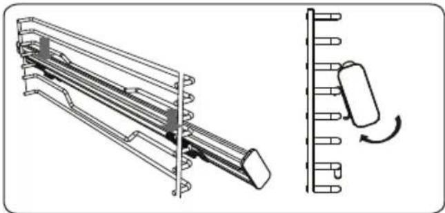 Kluge KTE1021B - Telescopic rails - 2