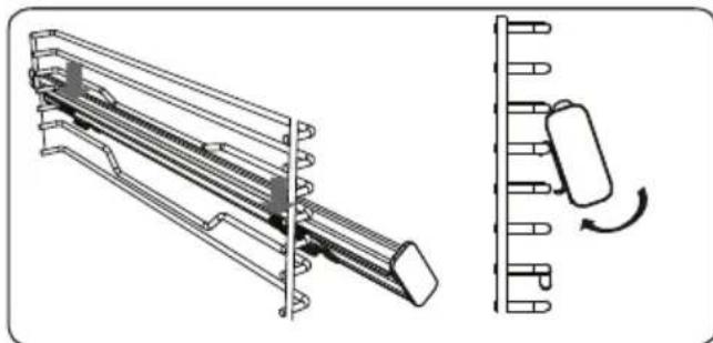 Kluge KTE1031X - Prowadnice teleskopowe - 2