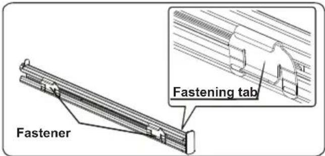 Fastener Fastening tab