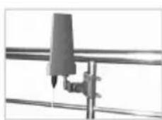 SENCOR SDA 502 - Instalacja na balustradzie (na balkonie) - 1
