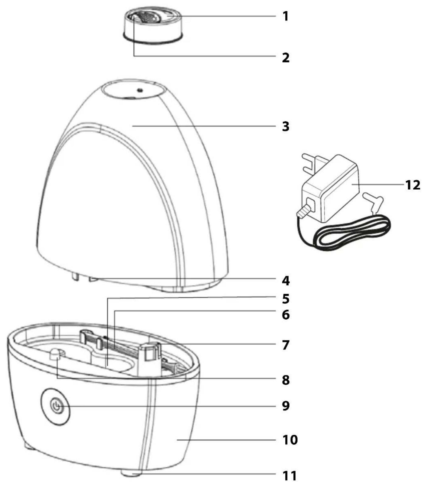 SENCOR SHF 902BK - Nádržku na vodu čistit každé 3 dny. - 1