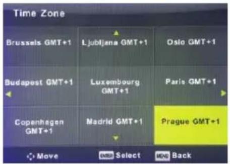 Time Zone Brussels GMT+1 Ljubljana GMT+1 Oslo GMT+1 Budapest GMT+1 Luxembourg GMT+1 Paris GMT+1 Copenhagen GMT+1 Madrid GMT+1 Prague GMT+1 Move Add Select Add Back