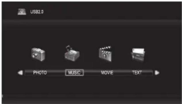 USB2.0 PHOTO MUSIC MOVIE(TEXT)