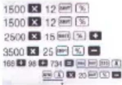 1500 × 12 % 1500 × 12 % 2500 × 15 % 3500 × 25 % 168 + 98 + 734 = mm (mm) (mm) A 200 A X 20 mm (%) =