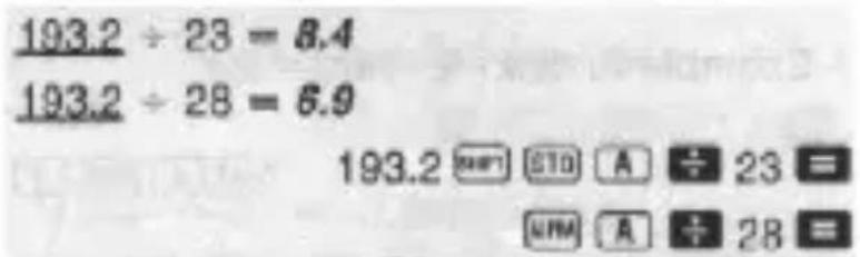 193.2 ÷ 23 = 8.4 193.2 ÷ 28 = 6.9 193.2 500 610 A ÷ 23 = 500 A ÷ 28 =